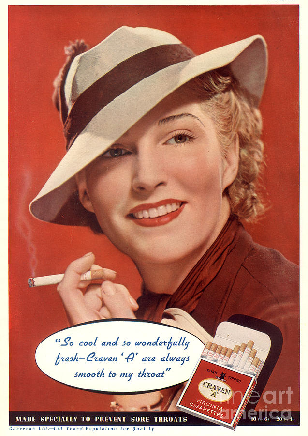 smoking 1930s